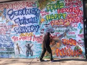 Read more about the article Graffiti Mural Tribute To Jose Feliciano