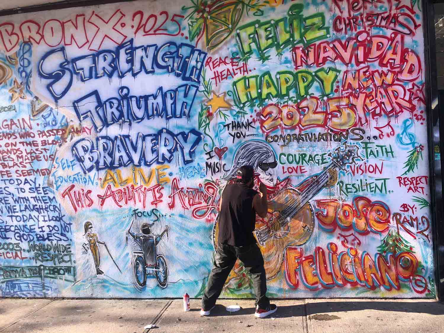 You are currently viewing Graffiti Mural Tribute To Jose Feliciano